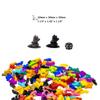 BoardGameSet 25PCS Dragon Figures - Ferrumor | Board Game Pieces Accessories Miniatures, DarkGreen view 2