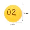 VANZACK 30pcs Raffle Drawing Balls Plastic Balls Numbers for Home Parties and Meetings view 2