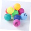VANZACK 30pcs Raffle Drawing Balls Plastic Balls Numbers for Home Parties and Meetings view 4