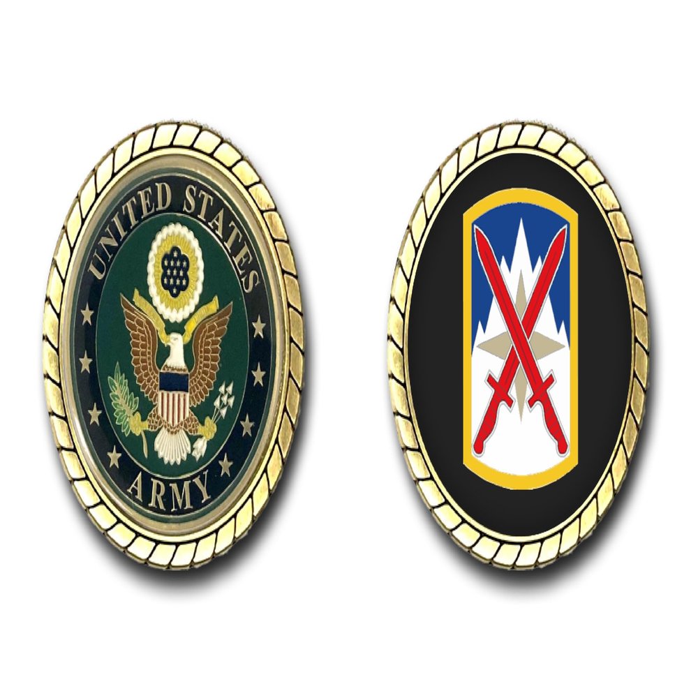 10th Sustainment Brigade US Army Challenge Coin