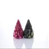 2 Pack Impossible Cone,Spiral Cone Fidget Toys - Christmas Pine Cone Design with 2-Tier Stackable Spirals,3D Printed Desk Decor for Anxiety Relief, Cool Office Gift Set for Adults&Kids view 1