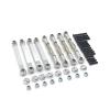 Rc Special Connecting Rod for MN98 for MN99S MN86 1/12 Metal Pull Rod for Silver Rc Car Truck Off-Road Tracked Vehicle Parts and Accessories Upgrade Replacement and Use view 1