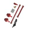Rc Special Connecting Rod for Mn82 for Mn78 D90 D91 D96 for Mn98 99S 1/12 Steering Lever Connecting Rod Kit Red RC Car Tracked Vehicle Parts and Accessories Replacement view 2