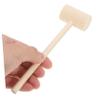 VOSAREA 12Pcs Mini Mallet for Safe Gavel Hammer for Boys and Solid Wood Construction Montessori Promotes and Coordination view 3