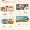 Sendhjurf Montessori Busy Book for Toddlers 3-5 Baby Family Quiet Book Activity Learning Travel Toys for Toddlers Ages 3-5-7 Girls Gift view 2