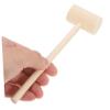 GALPADA 12pcs Mini Wood Mallet Toy for Boy Girl Gavel Toy for Boys Girls Safe Solid Wood Design to Enhance Coordination Dexterity Fun Pretend Play Hammer view 3