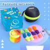 Yoyo K2 Crystal - Professional Responsive Yoyo for Kids Beginners, Dual Function Yo Yo for Adults Advanced + Extra Unresponsive Bearing + 12 Yo-yo Strings + Storage Bag + Removal Tool ( Yellow Red) view 2