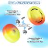 Yoyo K2 Crystal - Professional Responsive Yoyo for Kids Beginners, Dual Function Yo Yo for Adults Advanced + Extra Unresponsive Bearing + 12 Yo-yo Strings + Storage Bag + Removal Tool ( Yellow Red) view 3