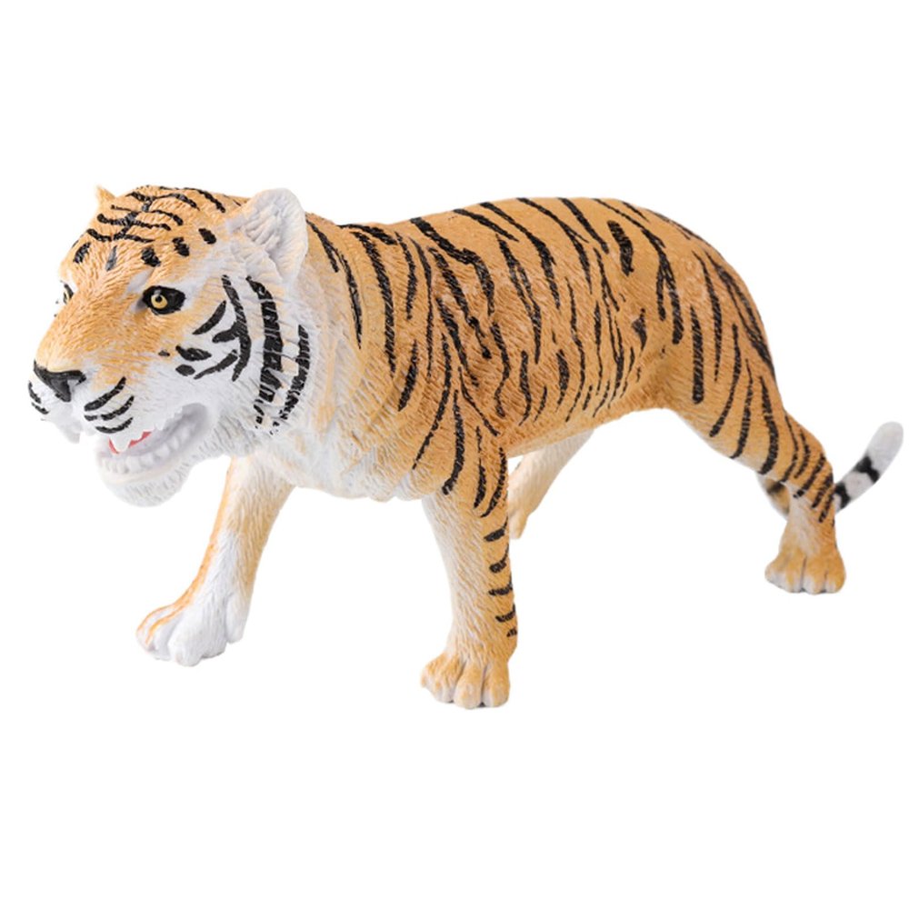 AENIMELY Tiger Animal Figure Large Realistic Wild Animal Figurines for Kids Educational Jungle Model, Science Project, Cake Topper, Birthday Gift for Toddlers