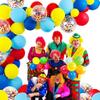 104Pcs/lot Circus Balloons Garland Red Yellow Blue Confetti Balloon Arch for Carnival Shower Wedding Birthday Party Decor view 3