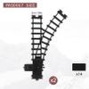 Hot Bee Train Tracks Accessories Width 5cm (1.96in) Railroad Building Toy Railway Rail view 2