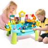 OLHKYN 2026 Upgraded Toddler Sand Water Table Toy with Electric Water Pump, Kids Sand Water with Faucet/Play Food Accessories/Fishing Toy, Kitchen Play Sink Toys for Girl Boy Age 3+ view 1