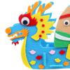 DIY Non-Woven Toy Handcraft Dragon Boat for Girls, Rice Dumplings view 2