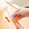 12.6" Long Handle 5-in-1 Cup Lid Cleaning BrushLid Cleaning Brush ToolWater Bottle Deep Clean Tool (Orange) view 3