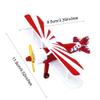 2 Pack Movie Planes Dusty Friends Metal Diecast Airplane Toy, Best Gift for Kids and Collectors (Sun Flag Star Spangled) view 2