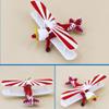 2 Pack Movie Planes Dusty Friends Metal Diecast Airplane Toy, Best Gift for Kids and Collectors (Sun Flag Star Spangled) view 3