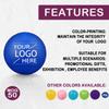 Custom Stress Ball Personalized Stress Balls Custom Stress Relief Toys, Add Your Brand Logo/QR Code - Corporate Gifts/Employee Wellness/Trade Shows (Round, 400) view 2