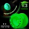 MAGICYOYO V3 & K3 Yoyo Pack, Metal & Plastic Responsive Yoyo for Kids 8-12, Unresponsive Yo Yos for Adults, Pro Yo-yo Pack for Beginners & Advanced Players, Butterfly Yo Yo with Complete Accessory Kit view 4
