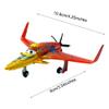 2 Pack Movie Planes No. 7 Dusty Ishani Metal Diecast Airplane Toy, Best Gift for Kids and Collectors (Dusty Ishani) view 3