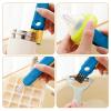 12.6" Long Handle 5-in-1 Cup Lid Cleaning BrushLid Cleaning Brush ToolWater Bottle Deep Clean Tool (Blue) view 2