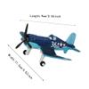 2 Pack Movie Planes No. 7 Dusty and No. 36 Skipper Metal Diecast Airplane Toy, Best Gift for Kids and Collectors (No. 7 Dusty No. 36 Skipper) view 2