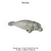 AENIMELY Hollow Manatee Figurine  Realistic Gentle Sea Animal Figurines for Kids, Educational Ocean Life Model, Cake Topper & Marine Display view 2
