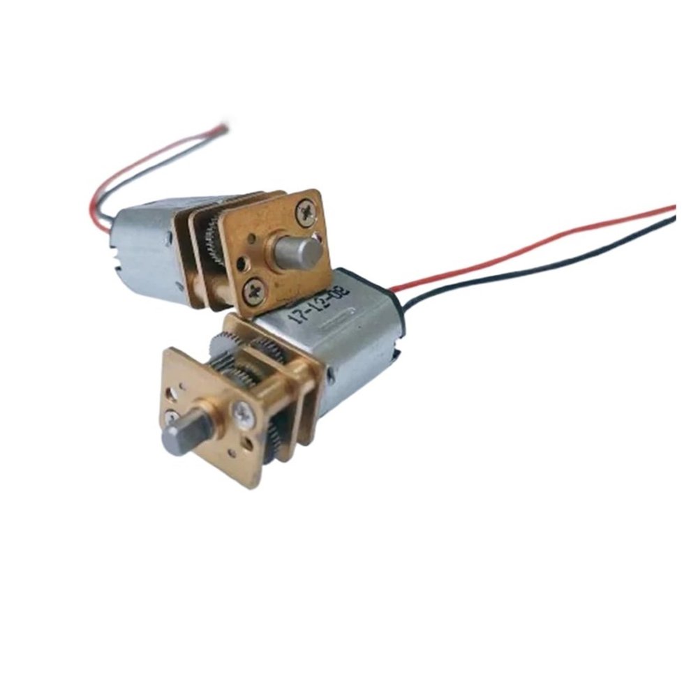 POWTAXBJGD N20 Gear Electronic Starter DC 3V-6V 5V 55RPM Slow Speed Full Metal Gearbox Electronic Starter DIY Robot Car Lock