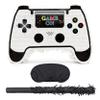 Birchio White Game Controller Pinatas Bundle with a Blindfold and a Bat(16.5 x 12 x 3.5 Inches), Perfect for kid's Birthday Parties, Mexican Theme Parties, Decorations view 1