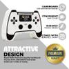 Birchio White Game Controller Pinatas Bundle with a Blindfold and a Bat(16.5 x 12 x 3.5 Inches), Perfect for kid's Birthday Parties, Mexican Theme Parties, Decorations view 4