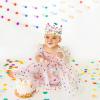 It Is My Birthday Hand Embroidered Crown Hat Made 100% Natural Fiber Linen, Reusable Birthday Party hat with Wool Balls, Adjustable Crown Hat for Rainbow Party for Men Women Boys Girls,Fit All Ages view 2