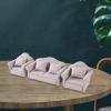 1/12 Scale Miniature Sofa for Dollhouse Decoration, Style C view 3