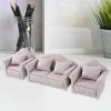 1/12 Scale Miniature Sofa for Dollhouse Decoration, Style C view 4