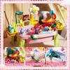 OLHKYN 2026 Upgraded Toddler Sand Water Table Toy with Electric Water Pump, Kids Sand Water with Faucet/Play Food Accessories/Fishing Toy, Kitchen Play Sink Toys for Girl Boy Age 3+ view 4
