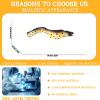 AENIMELY Realistic Small Spotted Moray EEL Figurine  Solid Plastic Sea Animal Figurines for Kids, Educational Marine Life Toy, Ocean Science Gift for Boys view 3