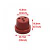 10PCS Rubber Fuel Tank Plug Leak Stopper for RC Model Airplanes DIY Aircraft Parts(RED for Gasoline) view 2