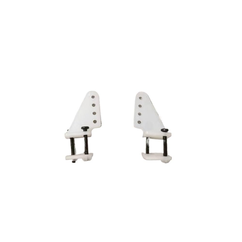 Compatible Replacement Nylon Square Pin Horns Set of 10 15x20 4 Hole Dimensions L15xW11xH20 Compatible with RC Airplanes Electric Planes and Foam Aeromodelling Parts(Screws(M2X20MM))
