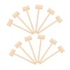 BESPORTBLE 12Pcs Mini Mallet for Solid Wood Hammers Fun Beat to Enhance Hand Eye Coordination and Safe and for Boys view 1
