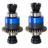 2 pcs Steel Assembled Differential 30T 0.8Mod GROM for ARRMA 1/18 Granite Typhon 1/14 Mojave GROM,Replacement # ARA311177#ARA311177V2 (Black Blue) view 2