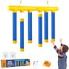 Reflex Drop Sticks Challenge Game - 3 Adjustable Speed Modes, Hand-Eye Coordination & Reaction Training Toy, Fun Catch Falling Sticks Game for Kids, Adults view 1
