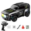 1:64 Mini RC Drift Car, 2.4GHz 4WD Rechargeable High Speed Remote Control Racing Vehicle for Adults, Full-Proportional Desktop RC Cars (RTR/Black) view 2