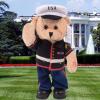 Singing Dancing Teddy Bear Stuffed Animals Children's Idol Military Hero Teddy Bear Stuffed Animal, US Army Theme Music Plush Toys,Independence Day Soldier Memorabilia Gifts for Kids 14"(Marine Bear) view 2