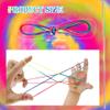 36 Pack Cat Cradle String Rainbow Finger String Toy String Hand Game Supplies Colorful Chinese Finger String Games for Kids Adults Creative Hand Games view 2