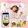 Kids Smart Phone for Girls - Toddler Christmas Birthday Gift for Age 3-10, Learning Toys with 2.8" Touchscreen, Dual Cameras, Music,Video Player, Game, 8G SD Card view 4