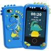 Kids Smart Phone Toys for Boys - Dinosaurs Gift Toys for Boys Ages 3-10 Christmas Birthday Gifts, Learning Toys with 2.8" Touchscreen, Music,Video Player, Game, 8G SD Card view 1