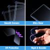 100 Topload Card Holder and 100 Soft Sleeves, JIQEZNL Upgraded 35pt Topload Hard Card Protectors, 3" x 4" Card Sleeves Hard Plastic, Rigid Toploading Hard Card Case for Collectible Trading Cards view 4