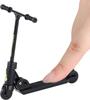 aoukoslt Black Finger Scooter - 2-Wheeled Scooter - Foldable BMX with Brake | Board Accessories for Teen | Educational | Non-Slip Fun Finger Skateboards view 3