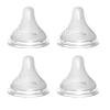 4pcs Soft Silicone Baby Nipple for Spectra Bottles, Medium Flow Nipple, 100% Silicone Material, BPA Free, Soft Touch, Easy Clean, Medium, 3m+ view 1