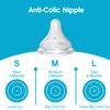 4pcs Soft Silicone Baby Nipple for Spectra Bottles, Medium Flow Nipple, 100% Silicone Material, BPA Free, Soft Touch, Easy Clean, Medium, 3m+ view 2
