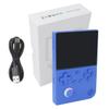 Portable Handheld Retro Video Game Console, 4-inchIPS Screen, 64GB, Built-in 5000+ Games, Vibration Motor, Music Player, e-Book Reader, Customize Colors & Cool Lighting Effects(Blue) view 1