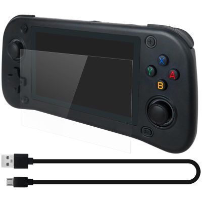 15000+ Games Retro Handheld Console, HD Gaming Controller, TV Home Arcade, 64GB Storage, 4.3-Inch Display, Multiple Emulators for PS1, for N64, Supports HDMI Output(Black)